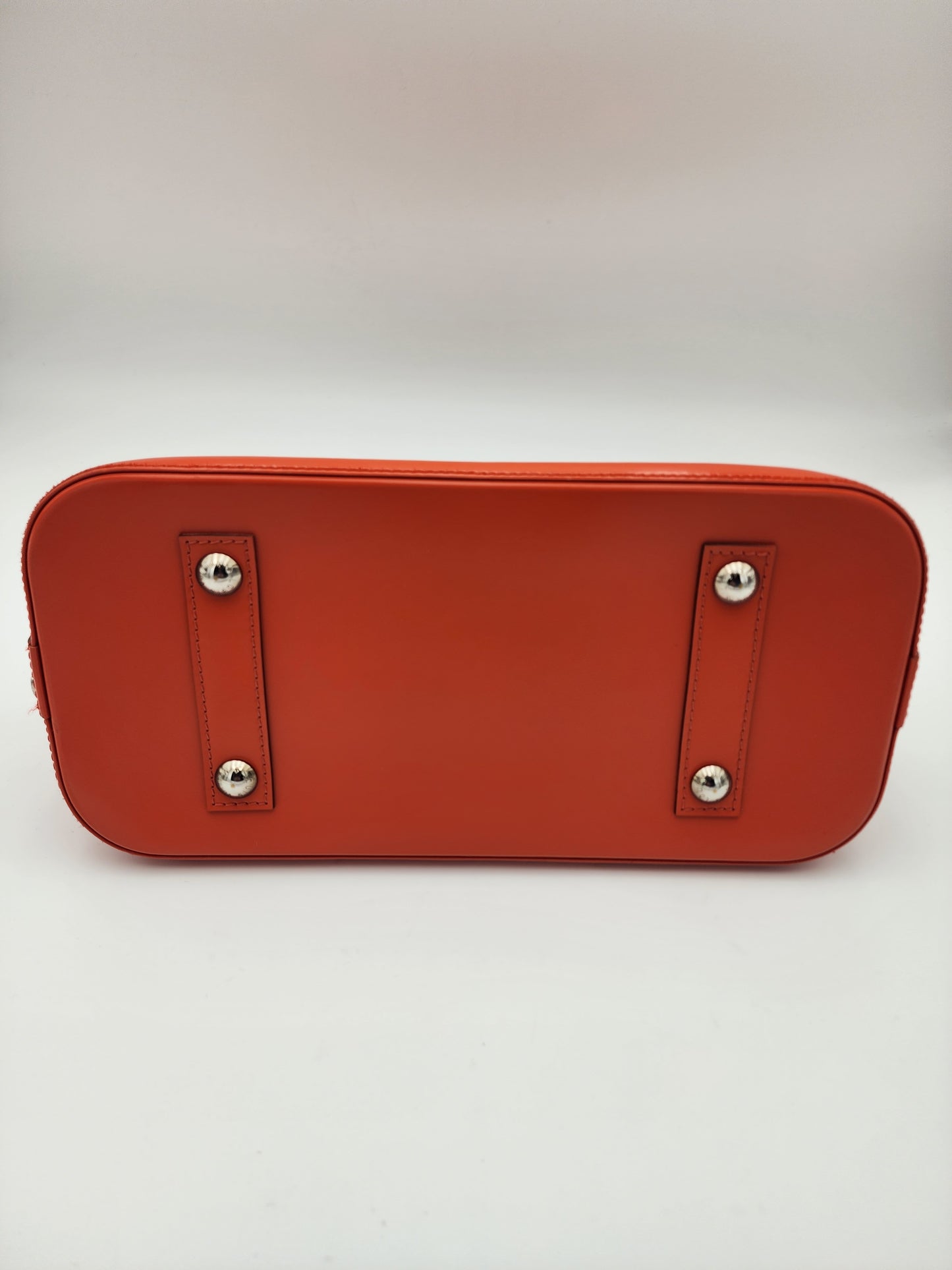 Louis Vuitton Alma PM Handbag In Piment Epi Leather