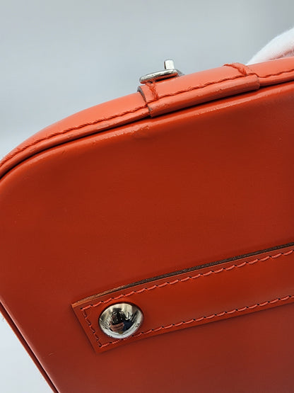 Louis Vuitton Alma PM Handbag In Piment Epi Leather