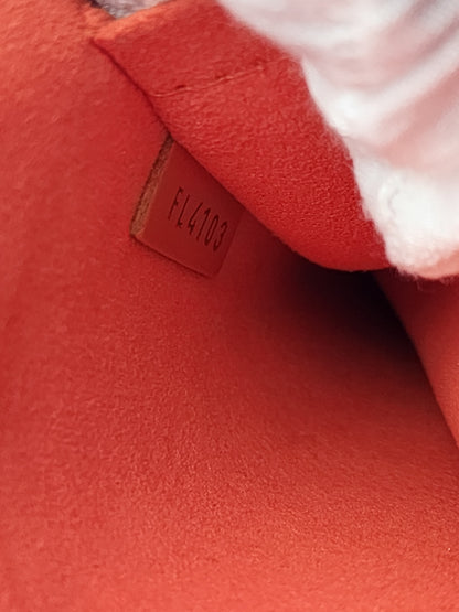 Louis Vuitton Alma PM Handbag In Piment Epi Leather