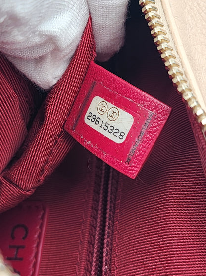 Chanel Gabrielle Small Hobo Bag In Quilted Aged Calfskin Leather