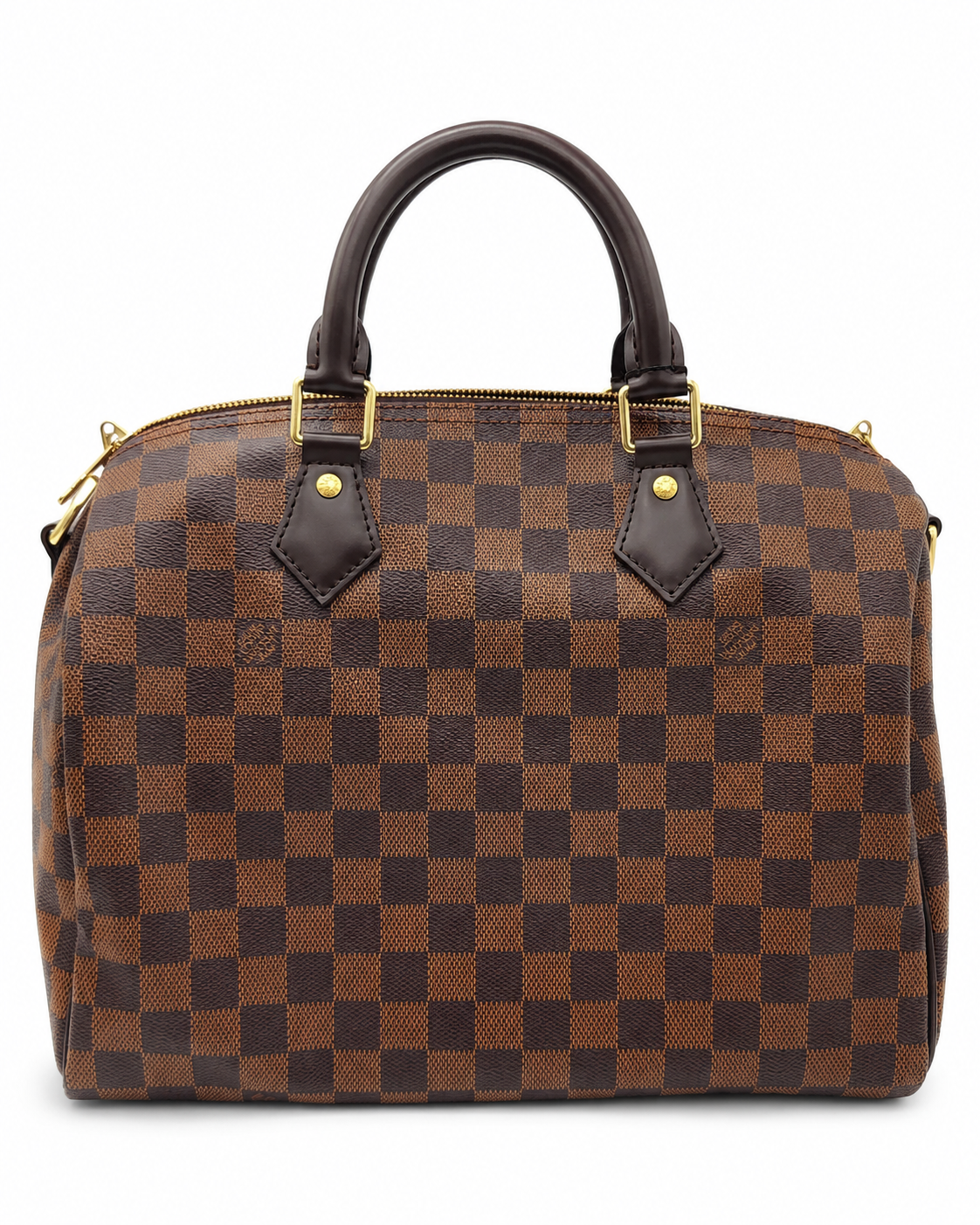 Louis Vuitton Speedy Bandouliere 30 In Damier Ebene Canvas