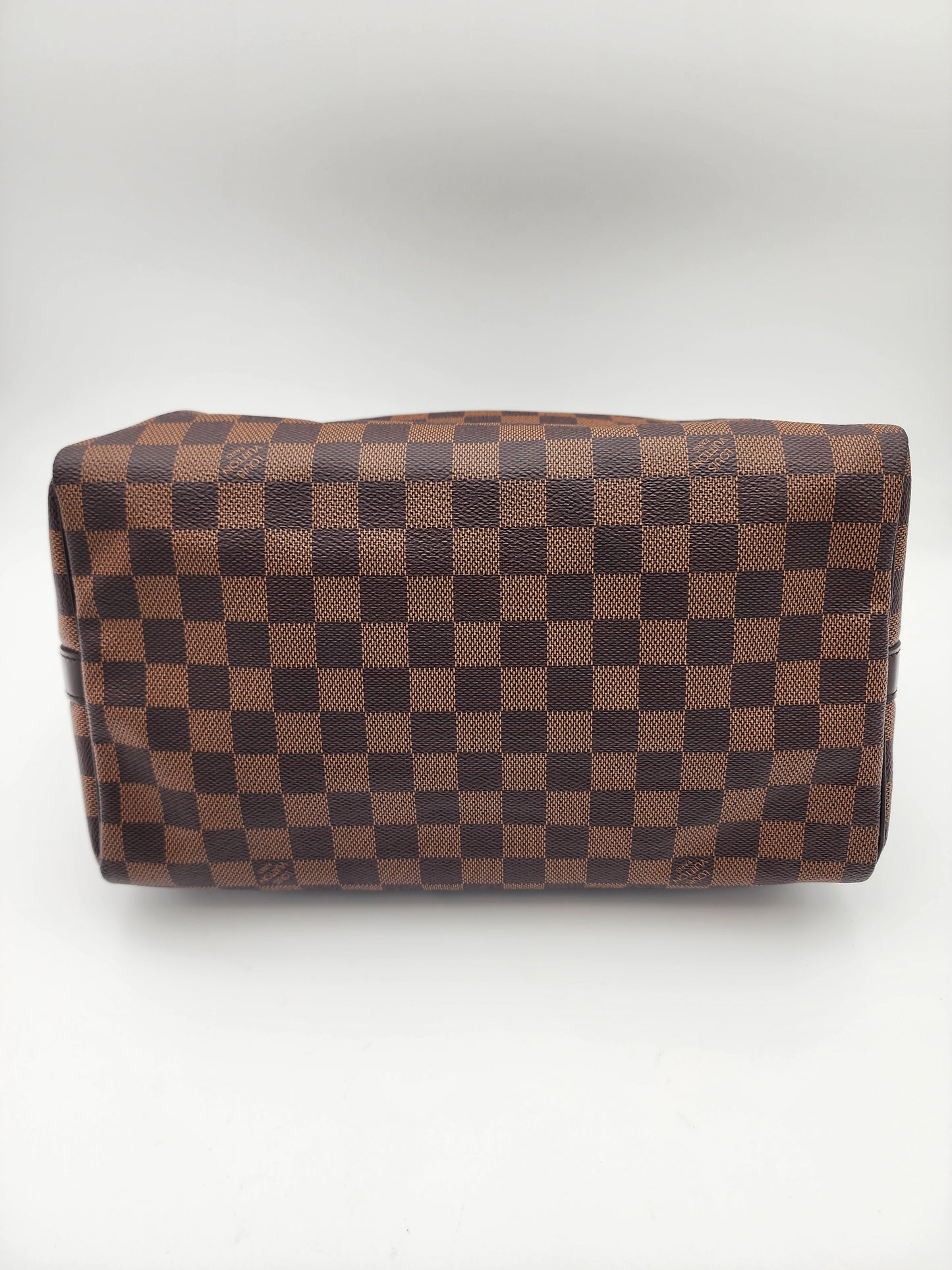 Louis Vuitton Speedy Bandouliere 30 In Damier Ebene Canvas