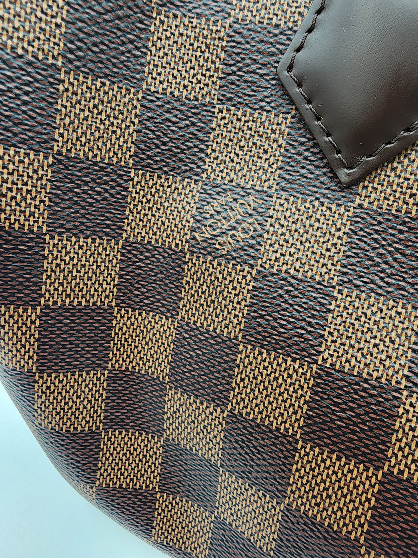 Louis Vuitton Speedy Bandouliere 30 In Damier Ebene Canvas