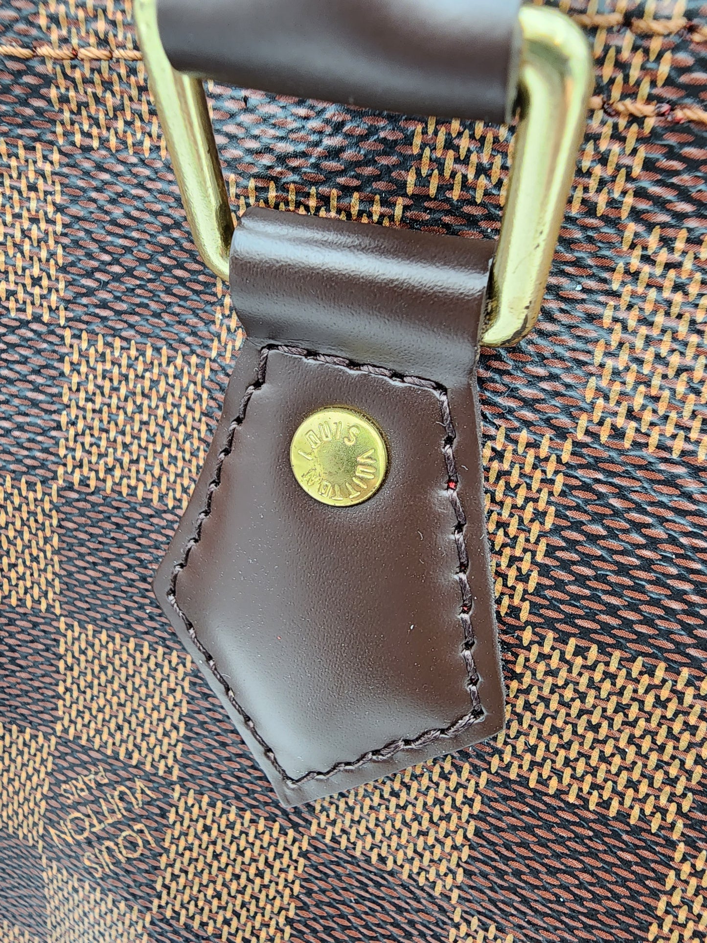 Louis Vuitton Speedy Bandouliere 30 In Damier Ebene Canvas
