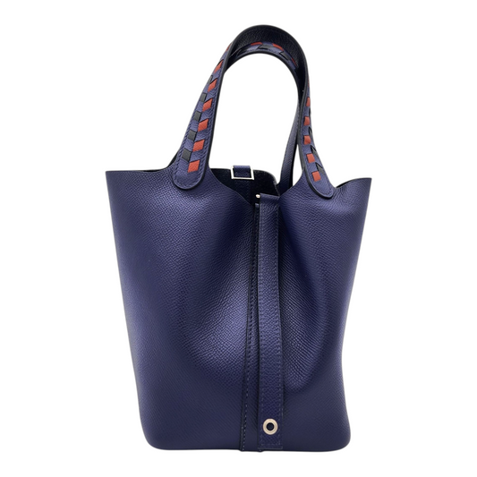 Hermès Limited Edition Tressage De Cuir Picotin Lock 22