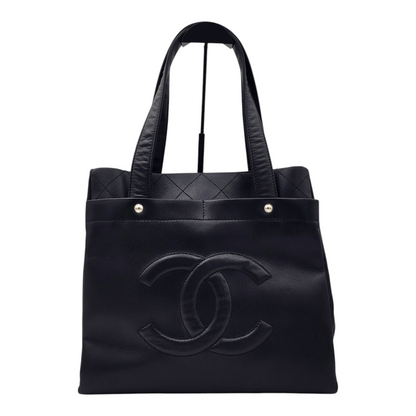 Chanel Caviar Ultimate Executive Tote Small Black SHW