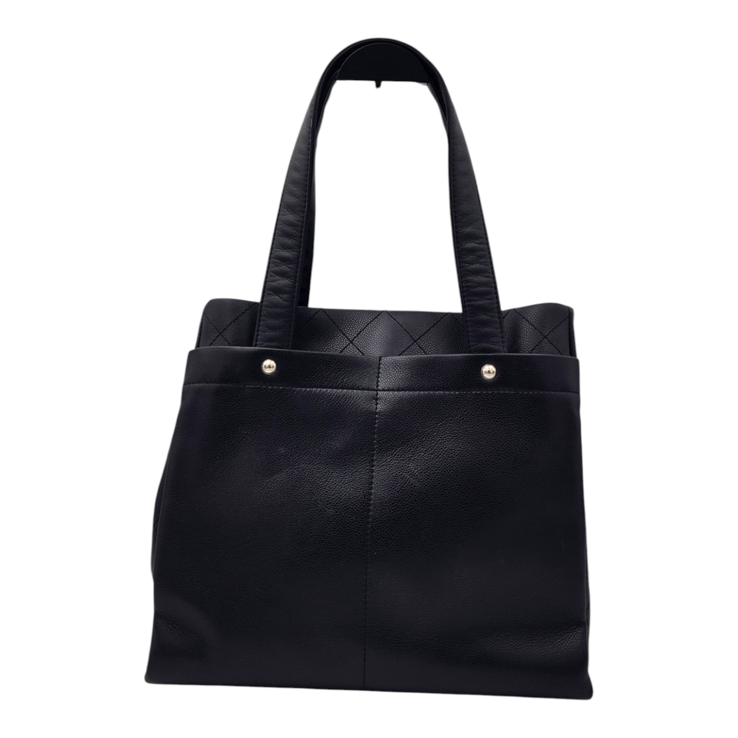 Chanel Caviar Ultimate Executive Tote Small Black SHW