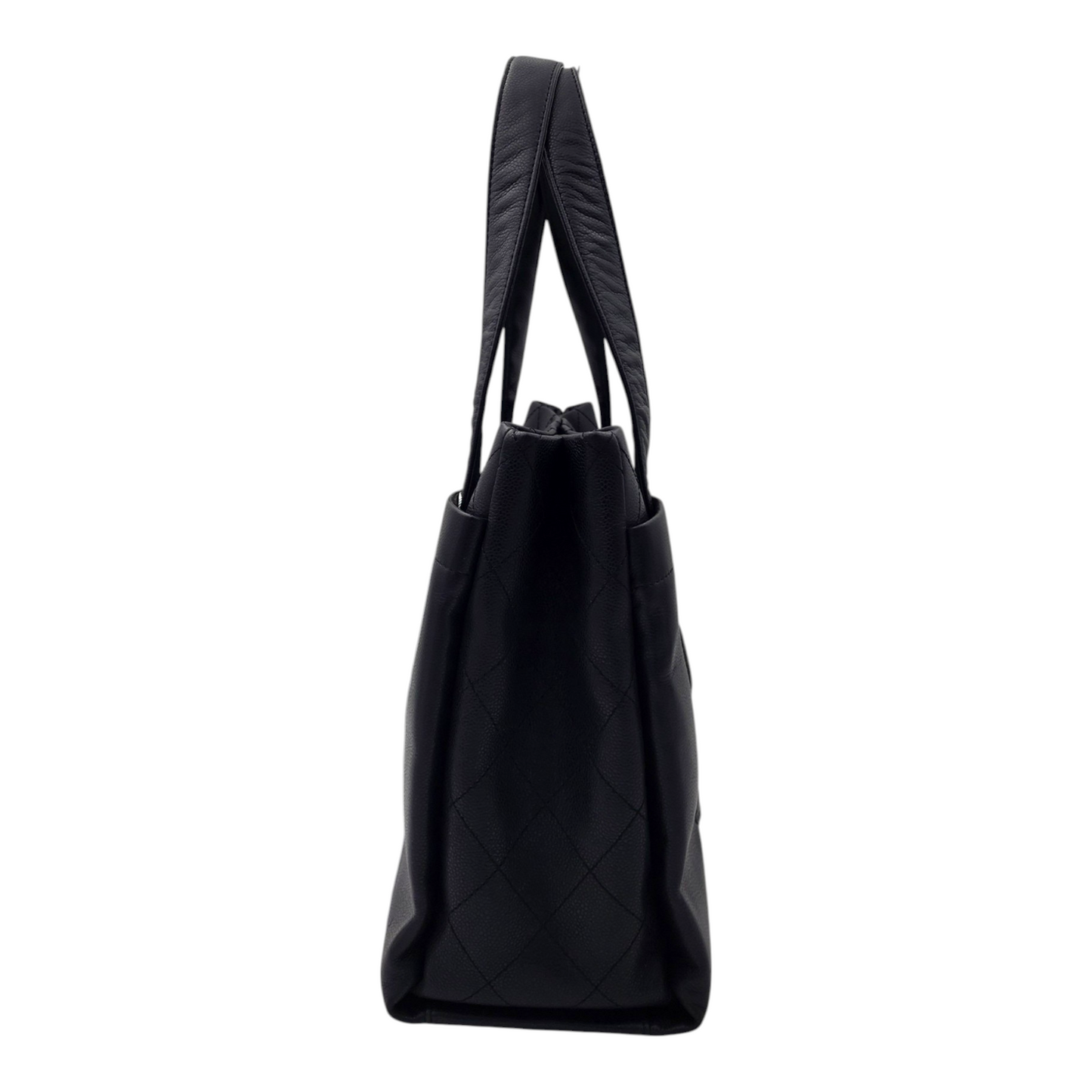 Chanel Caviar Ultimate Executive Tote Small Black SHW