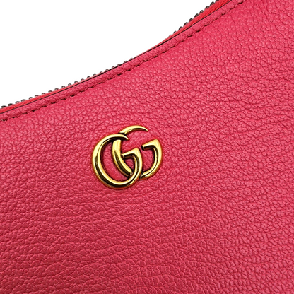 Gucci Goatskin Mini Aphrodite Shoulder Bag Rhodamine Pink GHW