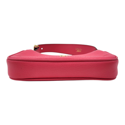 Gucci Goatskin Mini Aphrodite Shoulder Bag Rhodamine Pink GHW