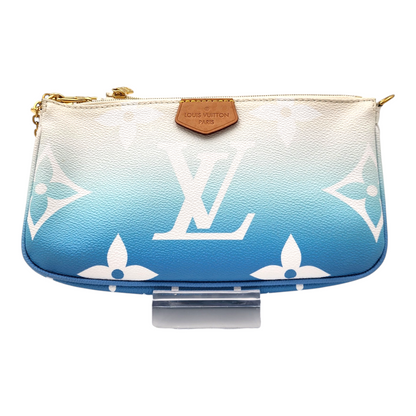 Louis Vuitton Monogram Giant By The Pool Multi Pochette Accessoires Blue