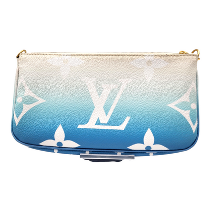 Louis Vuitton Monogram Giant By The Pool Multi Pochette Accessoires Blue