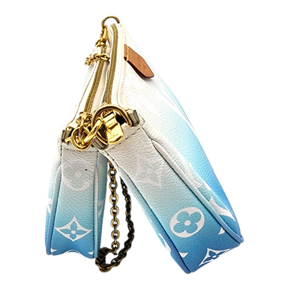 Louis Vuitton Monogram Giant By The Pool Multi Pochette Accessoires Blue