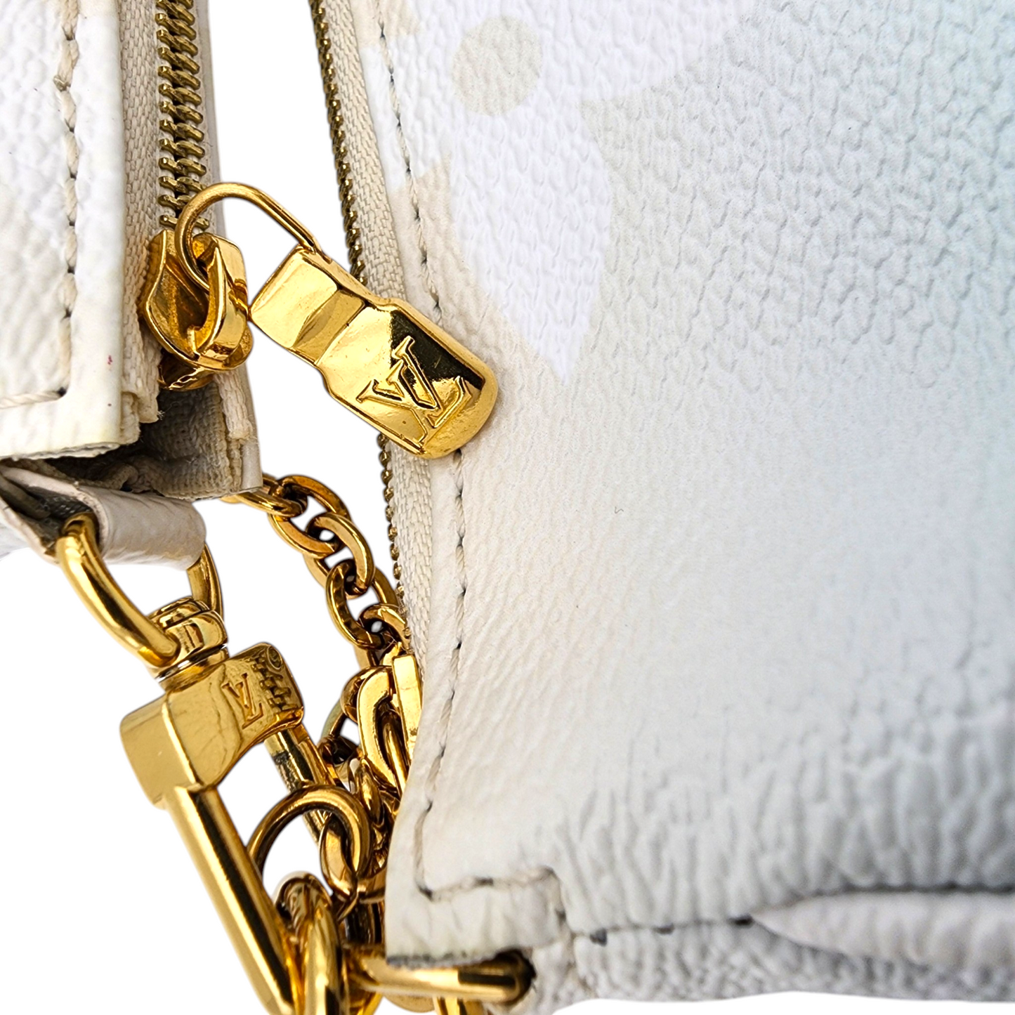 Louis Vuitton Monogram Giant By The Pool Multi Pochette Accessoires Blue