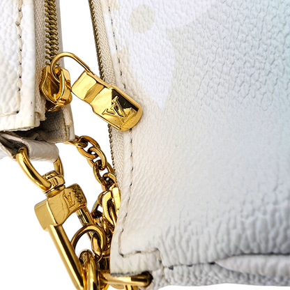 Louis Vuitton Monogram Giant By The Pool Multi Pochette Accessoires Blue