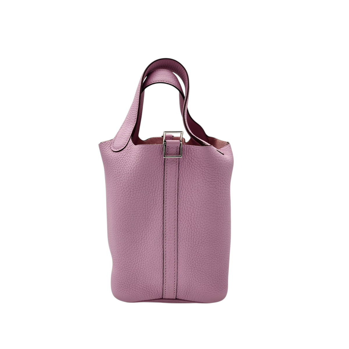Hermès Clemence Picotin Lock 18 PM Mauve Sylvestre PHW Stamp U (2022)
