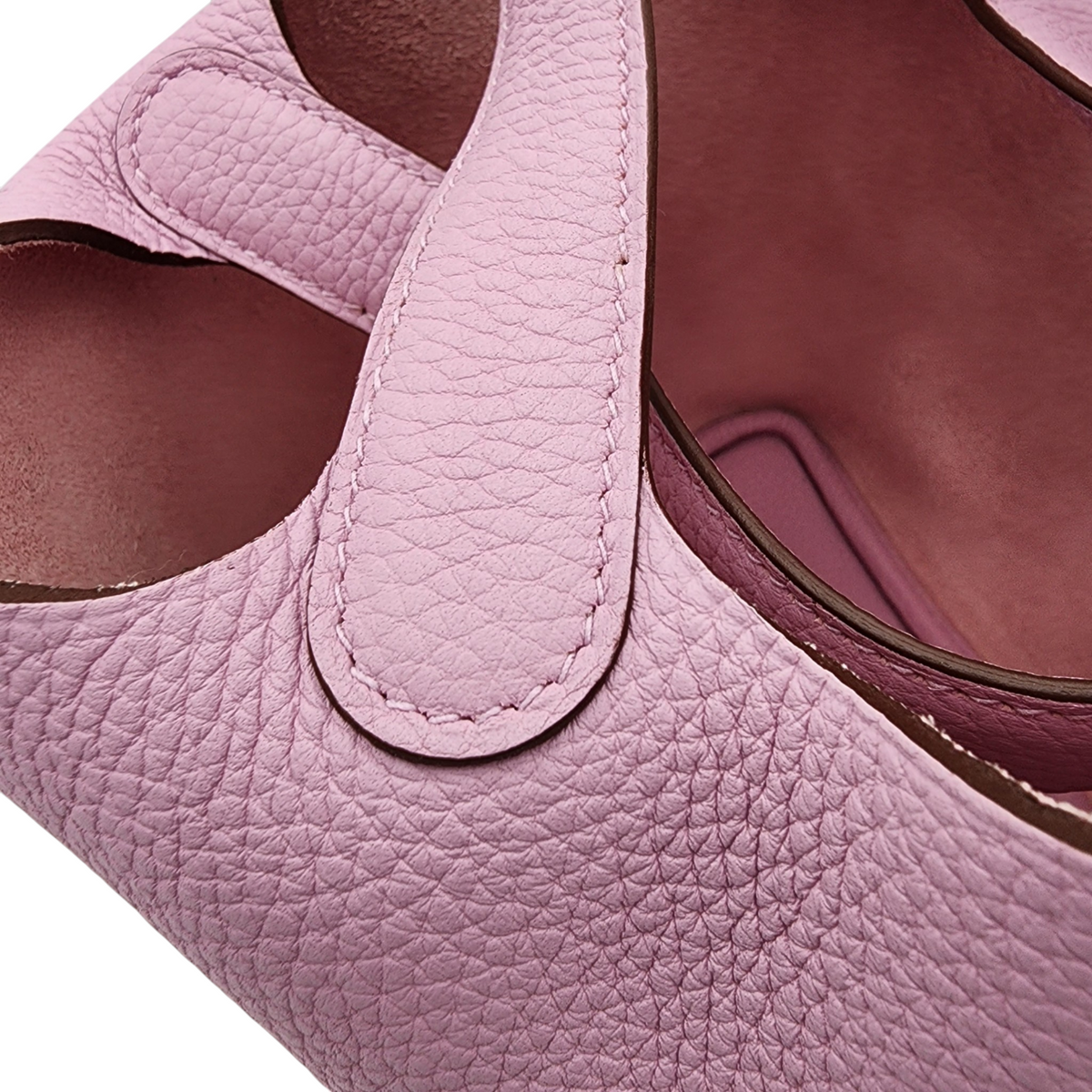 Hermès Clemence Picotin Lock 18 PM Mauve Sylvestre PHW Stamp U (2022)