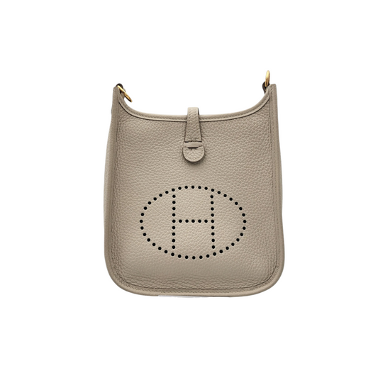 Hermès Clemence Evelyne TPM 16 Beton GHW Stamp B (2023)