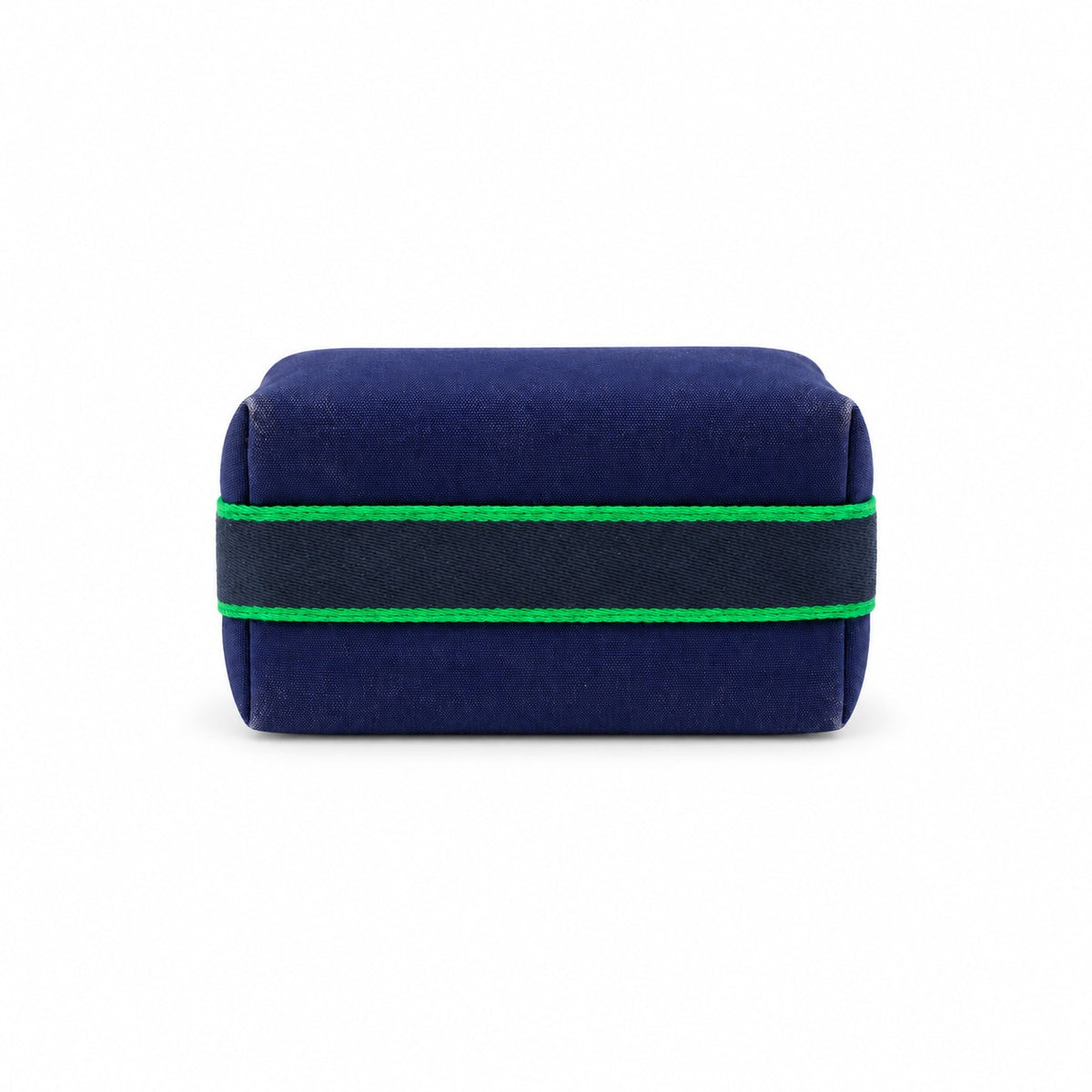Hermès Canvas Bride-a-Brac PM Case Navy Multicolor PHW