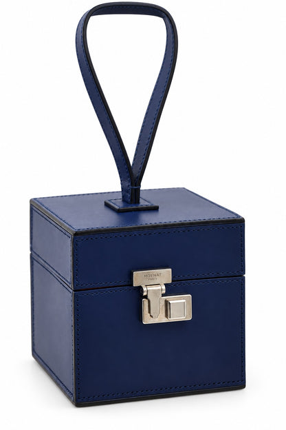 Moynat Structured Trunk Bag Navy (Model To Confirm)