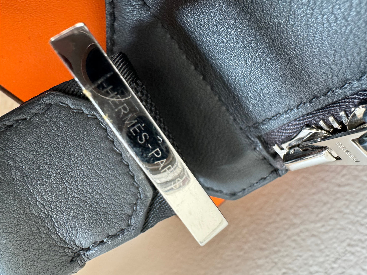 Hermès Cityslide leather bag