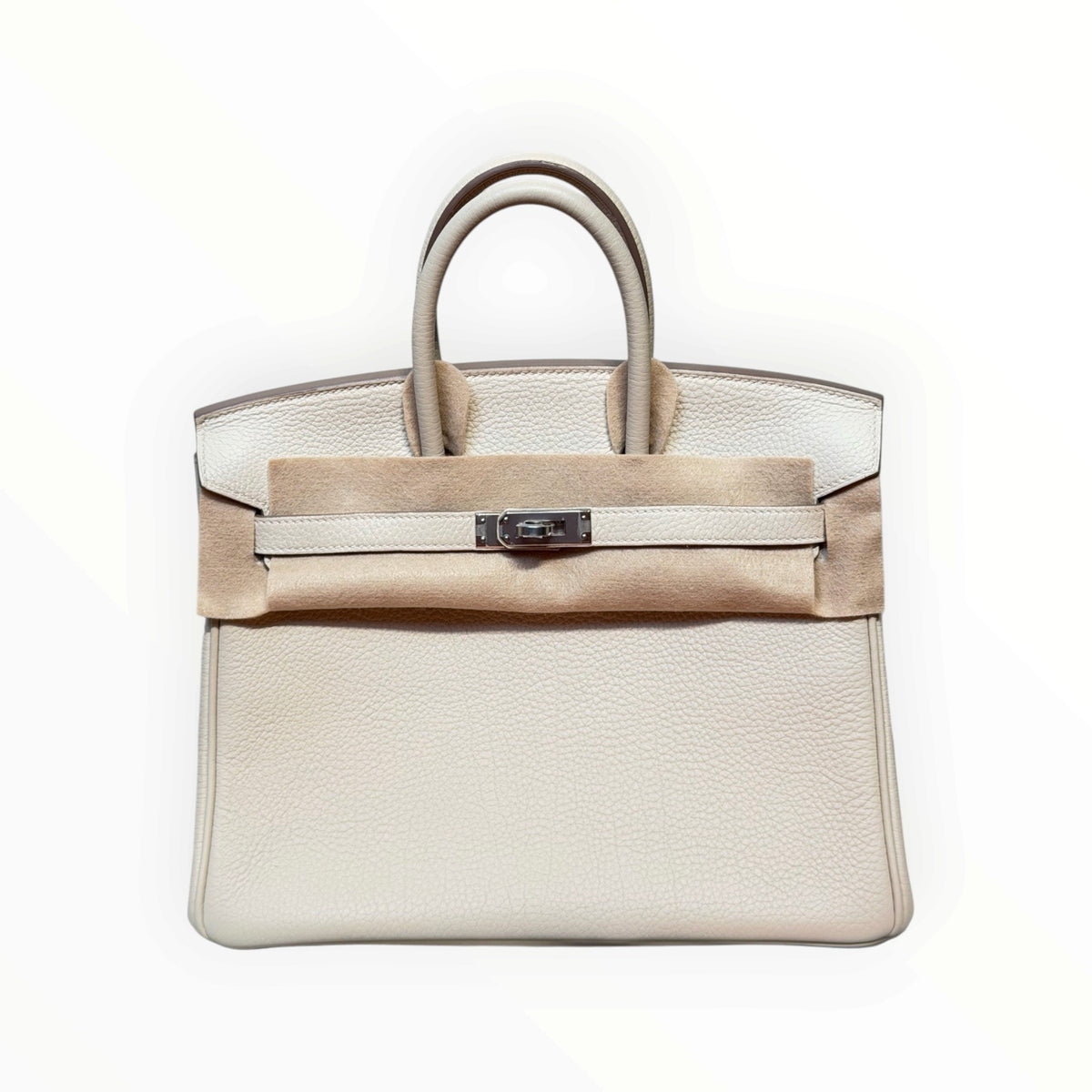 Hermès Birkin 25, Beton Colot, Togo Leather , C stamp