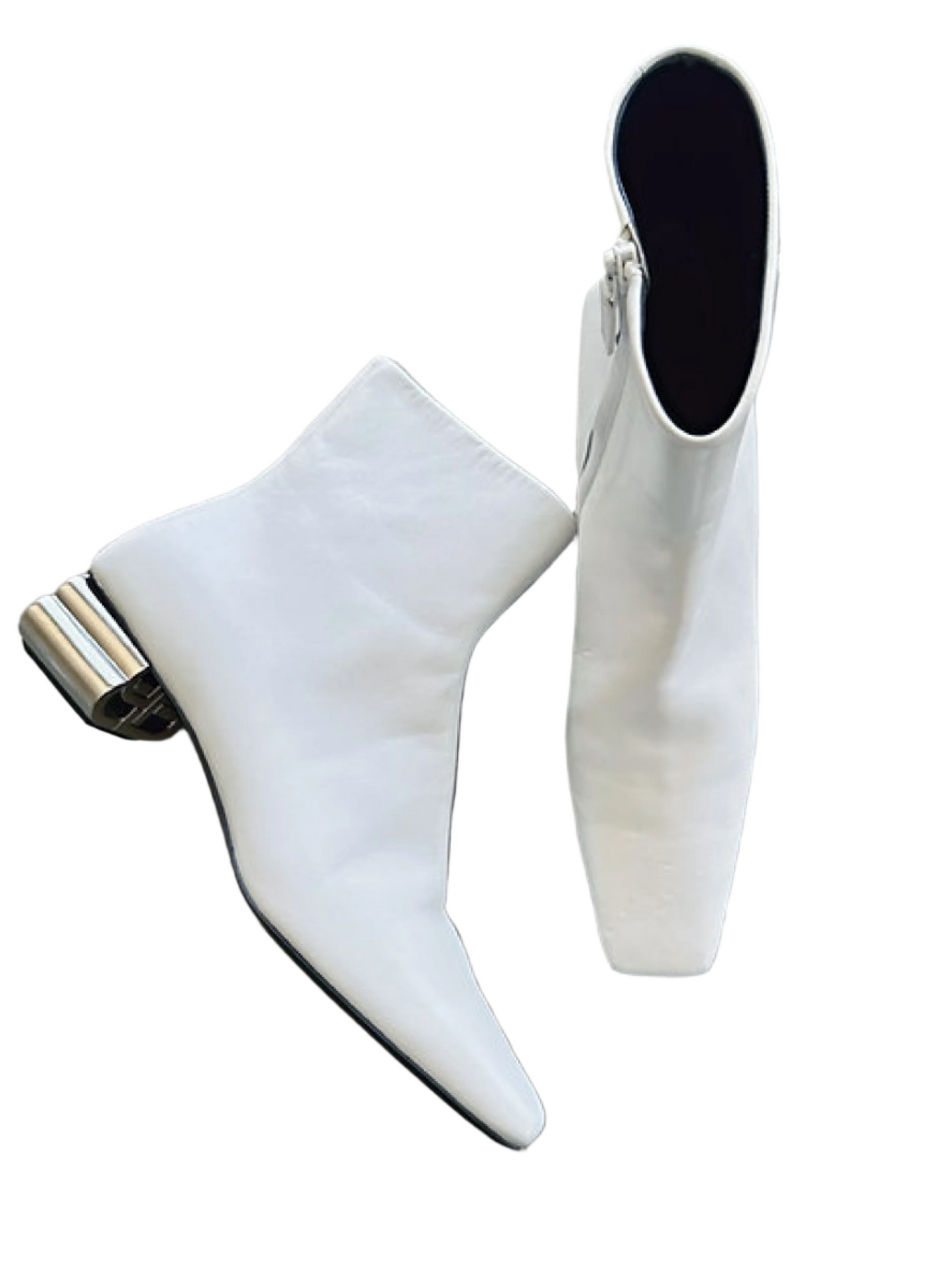 BALENCIAGA TYPO BB ANKLE BOOTS