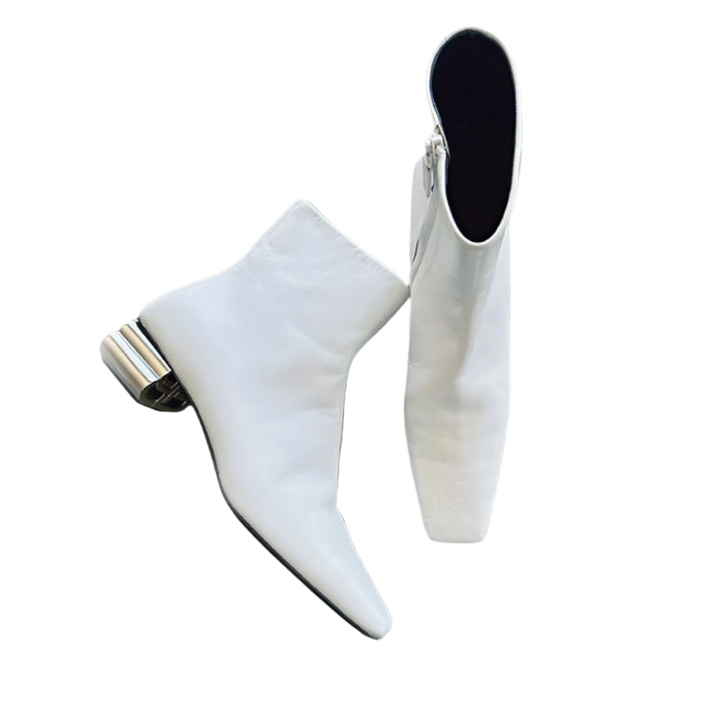BALENCIAGA TYPO BB ANKLE BOOTS