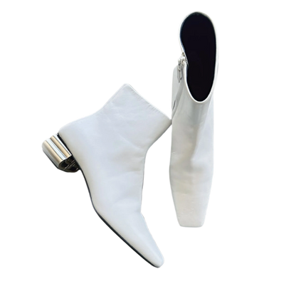 BALENCIAGA TYPO BB ANKLE BOOTS