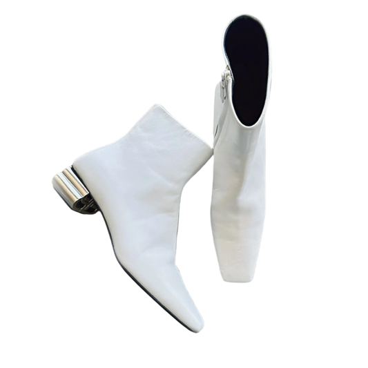 BALENCIAGA TYPO BB ANKLE BOOTS
