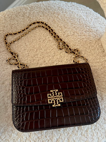 Tory burch britten croc hotsell