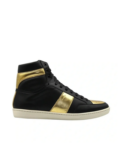 SAINT LAURENT sl/10H Court Classic Hi-top Sneakers