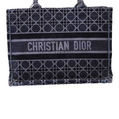 Dior Oblique Canvas Book Tote Navy