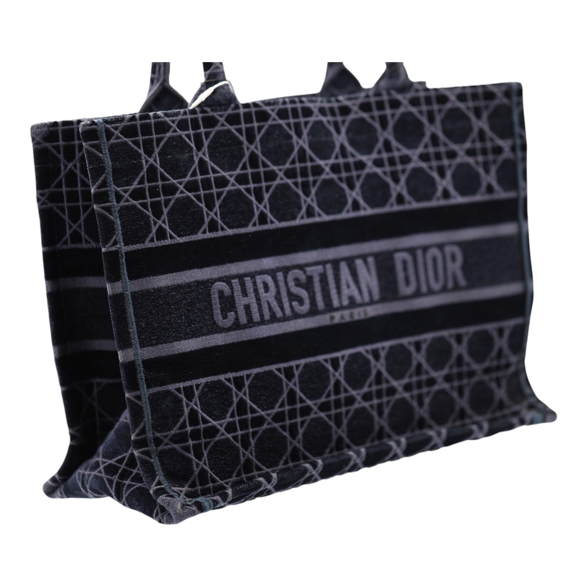 Dior Oblique Canvas Book Tote Navy
