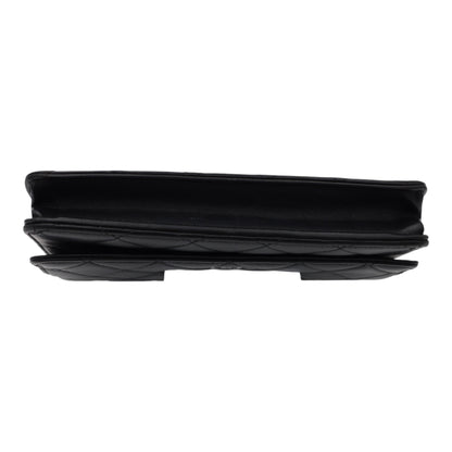 Chanel Quilted Black Flap Wallet / Small Leather Goods