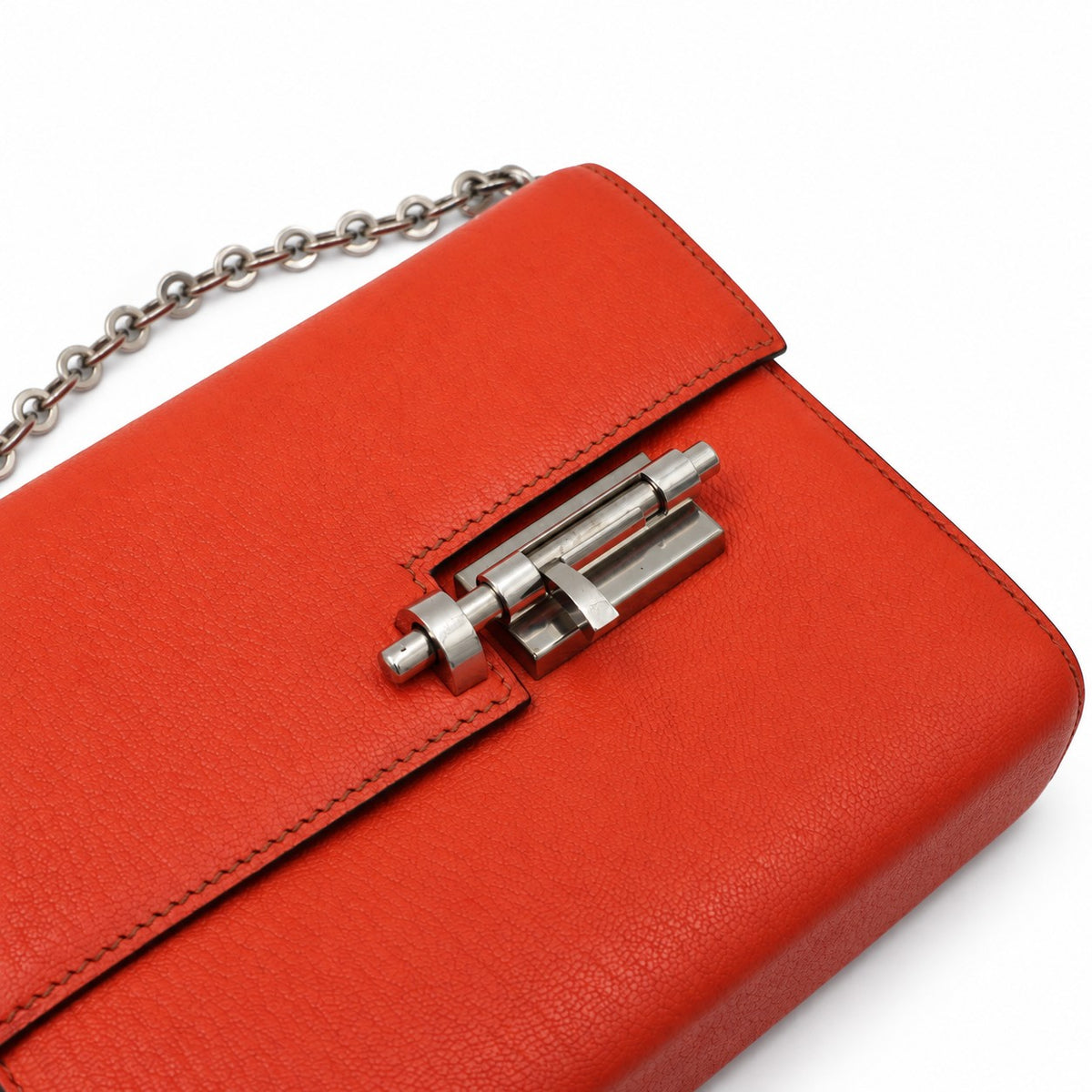 Hermès Leather Chevre Mysore Verrou