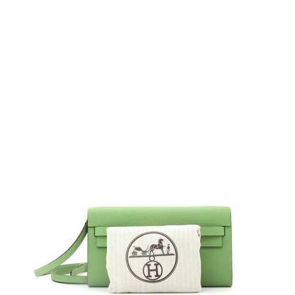 Hermes Kelly To Go Wallet Verso Epsom