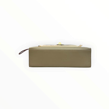 Hermès Mini Kelly I Swift Leather, Gris Meyer, Gold Hardware, W Stamp