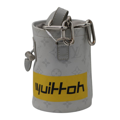 Louis Vuitton Chalk Nano Bag Limited Edition Logo Story Monogram Canvas