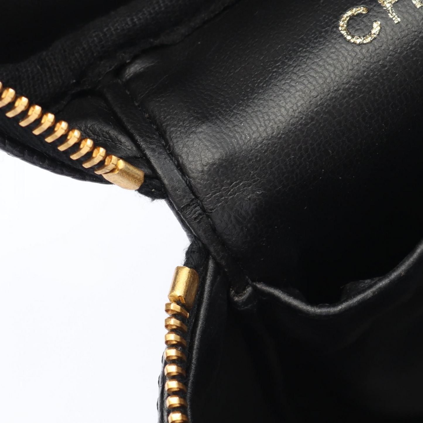 Chanel Timeless CC Tall Vanity in Black Caviar Leather