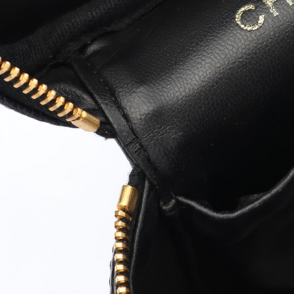 Chanel Timeless CC Tall Vanity in Black Caviar Leather