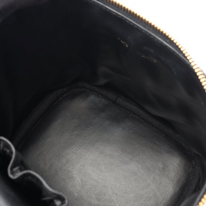 Chanel Timeless CC Tall Vanity in Black Caviar Leather