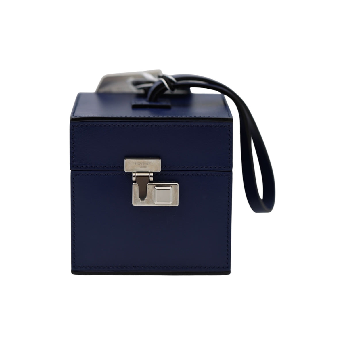 Moynat Structured Trunk Bag Navy (Model To Confirm)