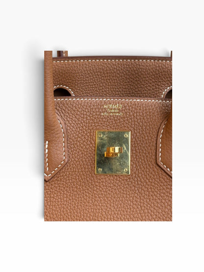 Hermès Birkin 30 Gold Togo Leather GHW