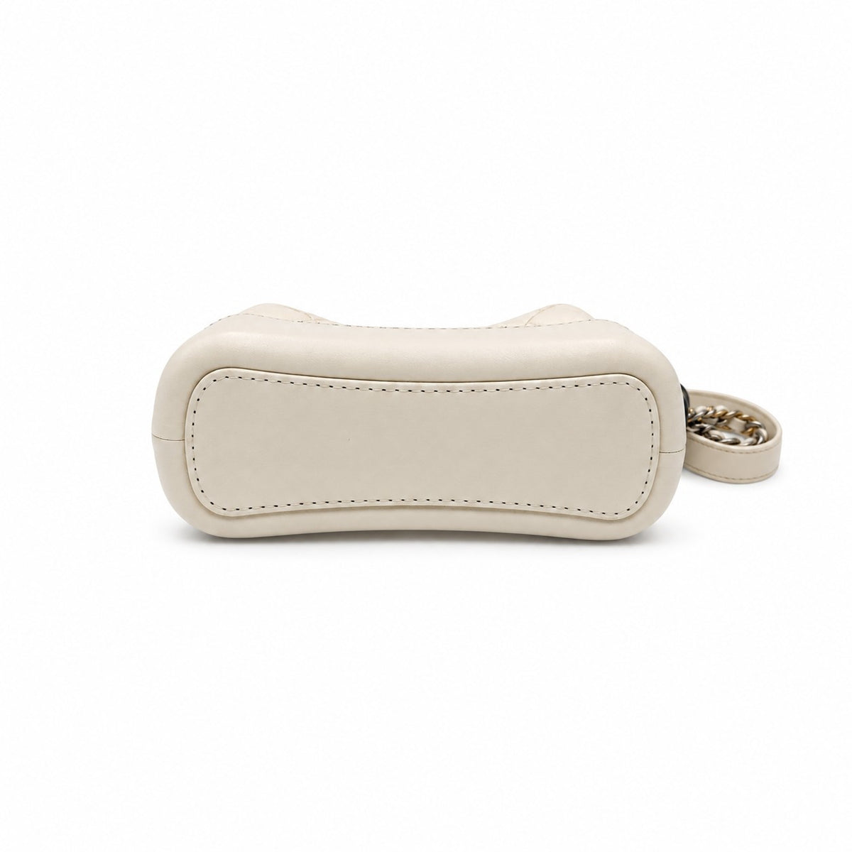 Chanel Quilted Leather Gabrielle Hobo Bag Ivory GHW SHW