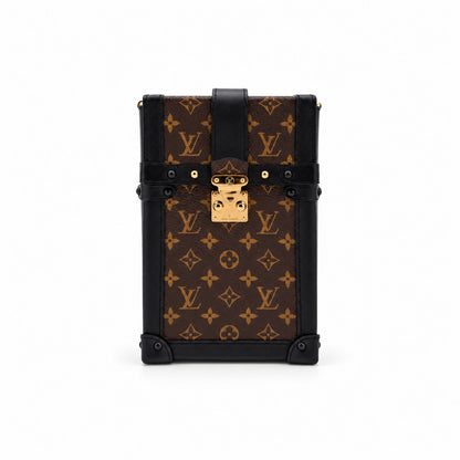 Louis Vuitton Monogram Canvas Vertical Trunk Bag GHW