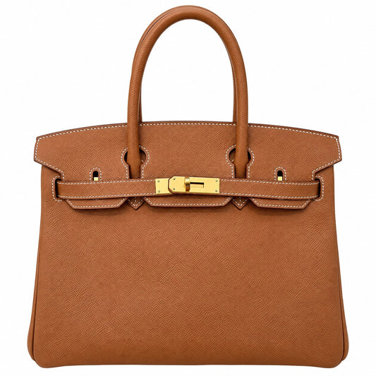 Hermès Birkin 30 Retourne
Gold · Epsom Leather · Gold Hardware