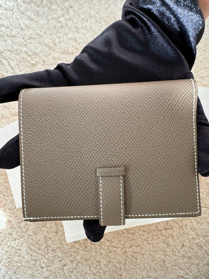 HERMES Epsom Bearn Card Holder Wallet