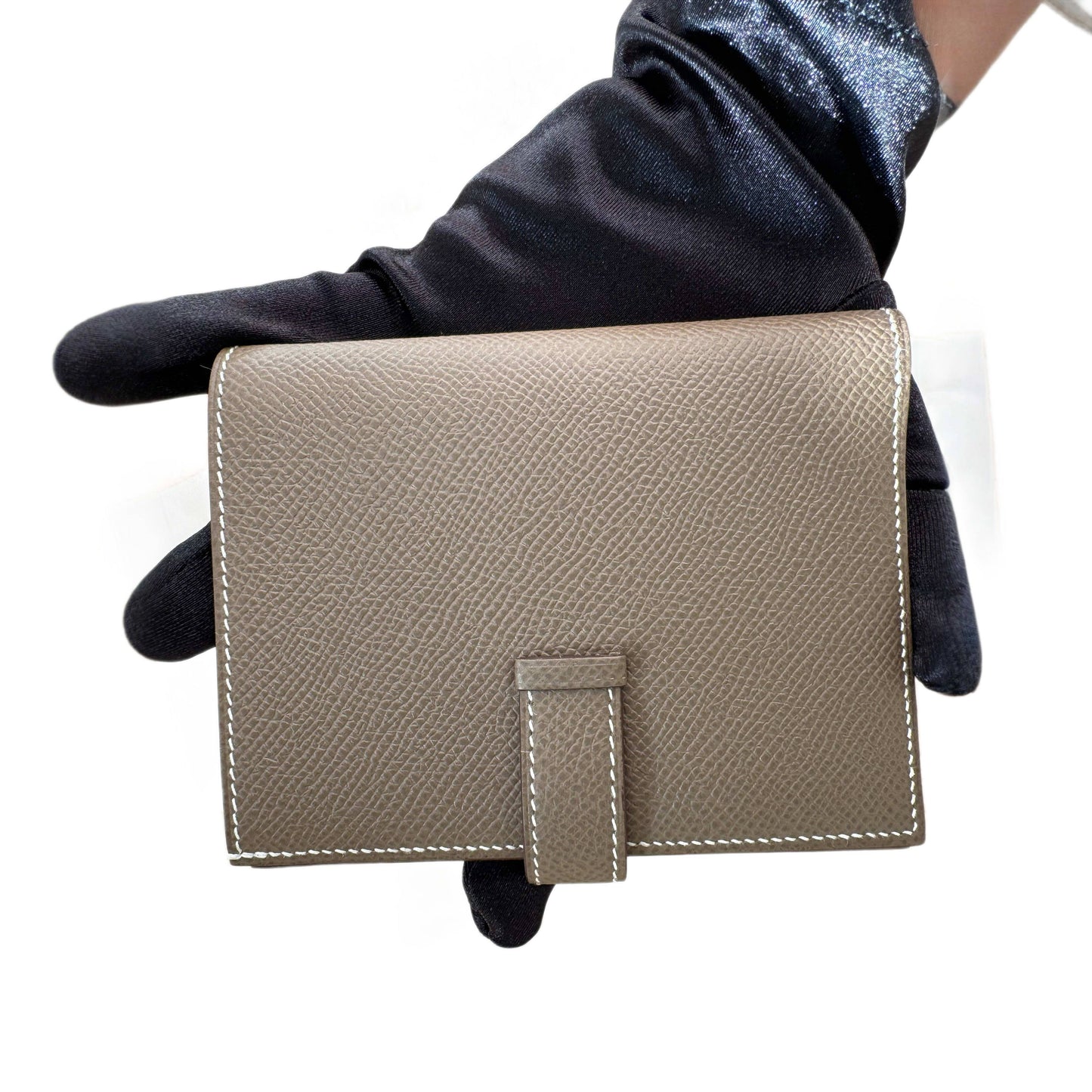 HERMES Epsom Bearn Card Holder Wallet