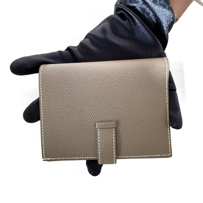 HERMES Epsom Bearn Card Holder Wallet
